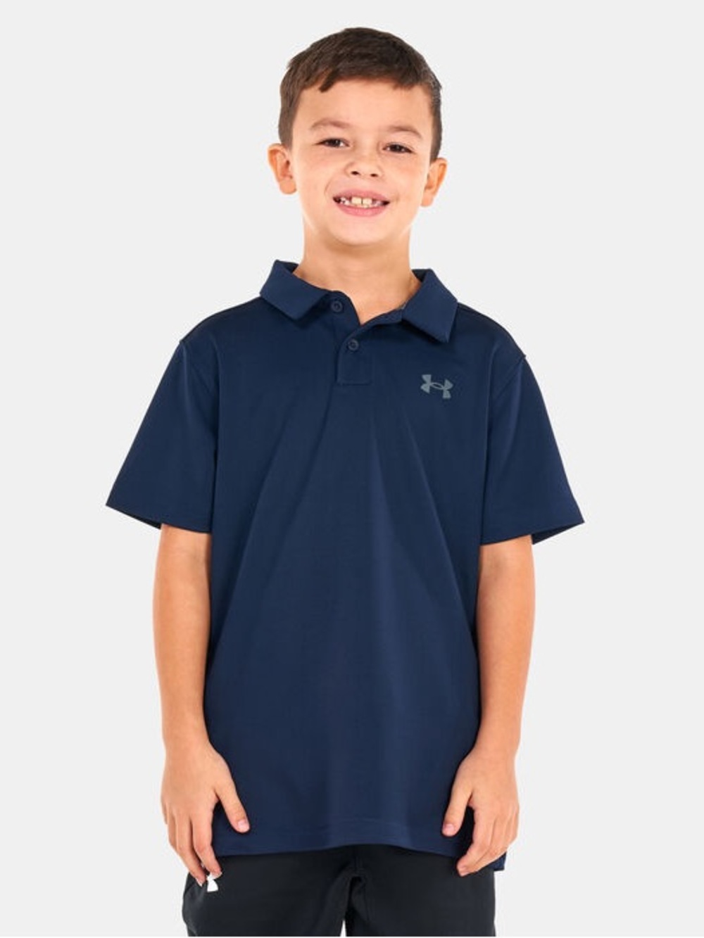 Under Armour Boy’s Navy Performance Polo | Size XL